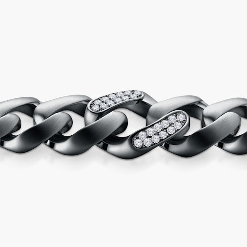 Bransoletka Savicki: srebro 925, diamenty